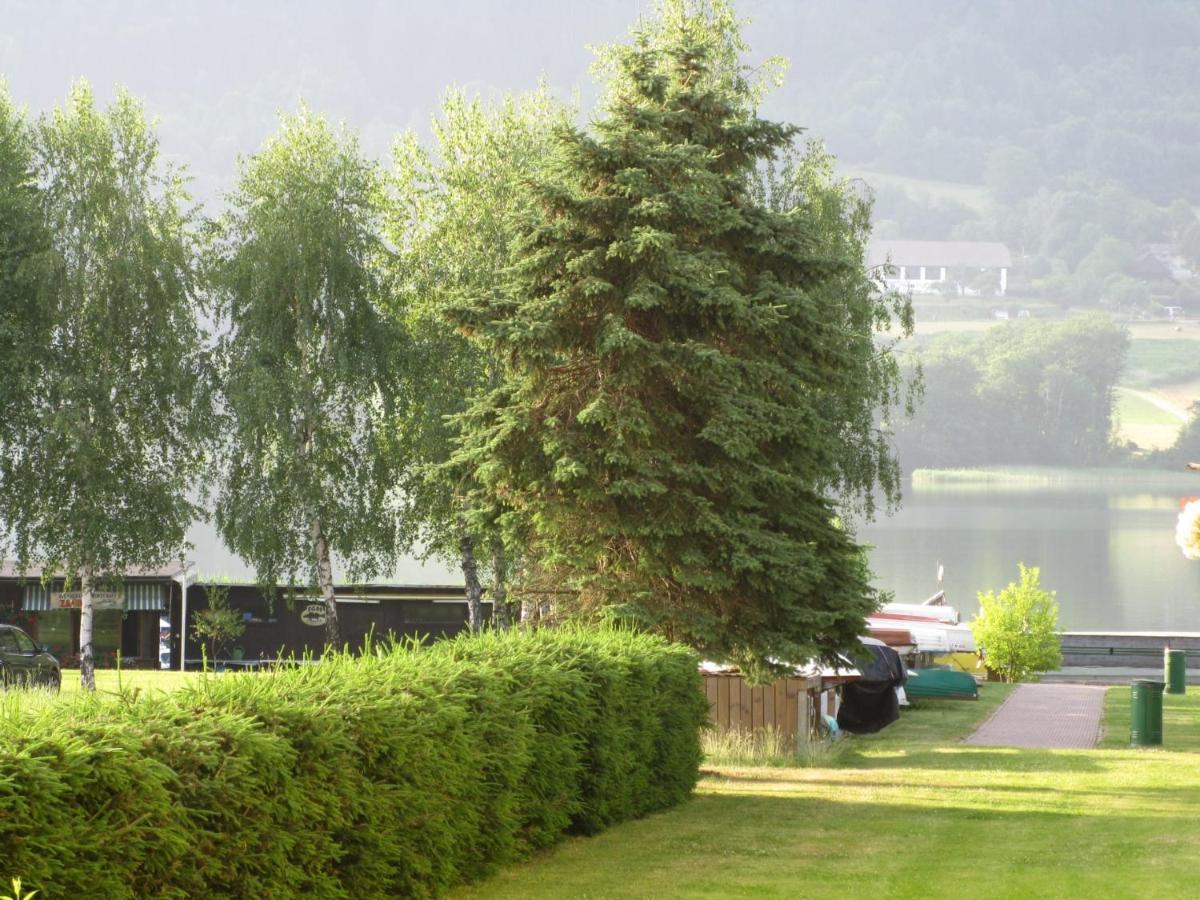 Kaernten Ossiacher See Apartment Zwei Zimmer Ferienwohnung Direkter Seezugang Strand Beheizte Schwimmhalle Bodensdorf Exterior photo